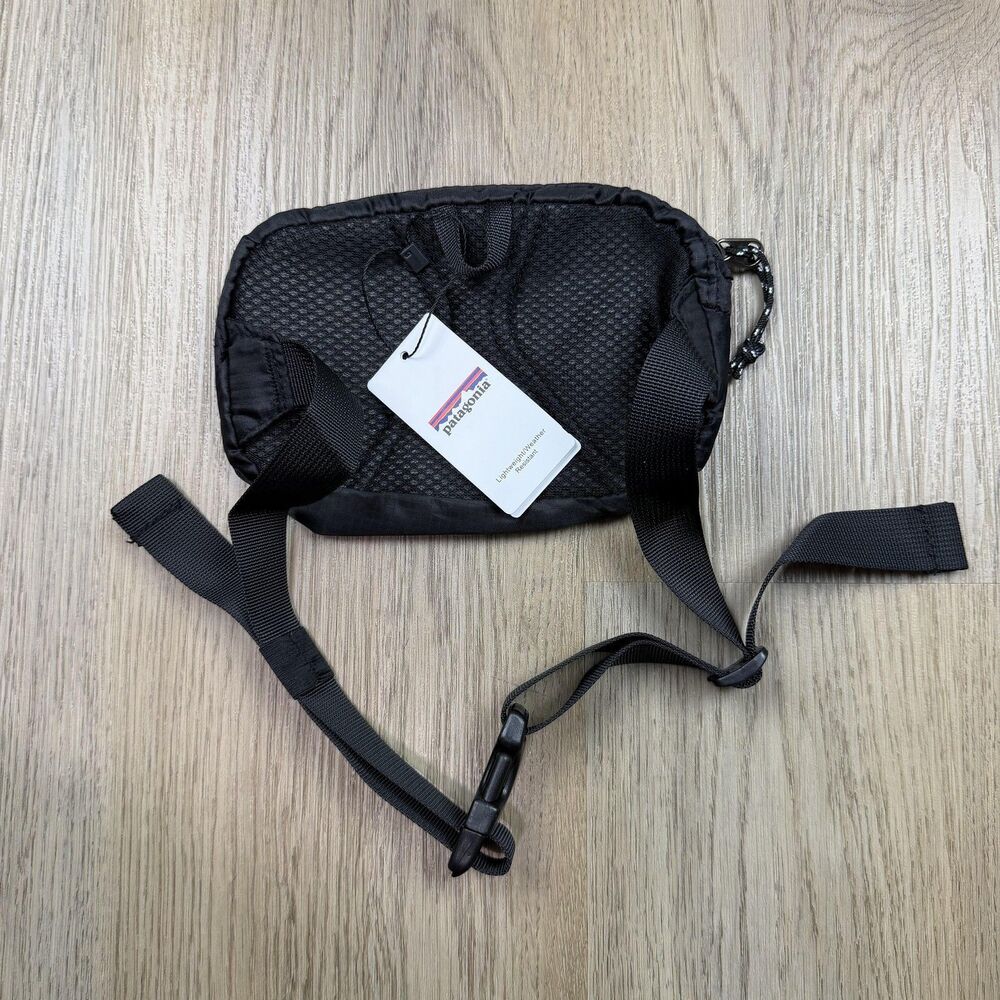 Patagonia Waist Bag One Size Black Traveler Lightweight Weather Resistant Pack - Picture 3 of 7